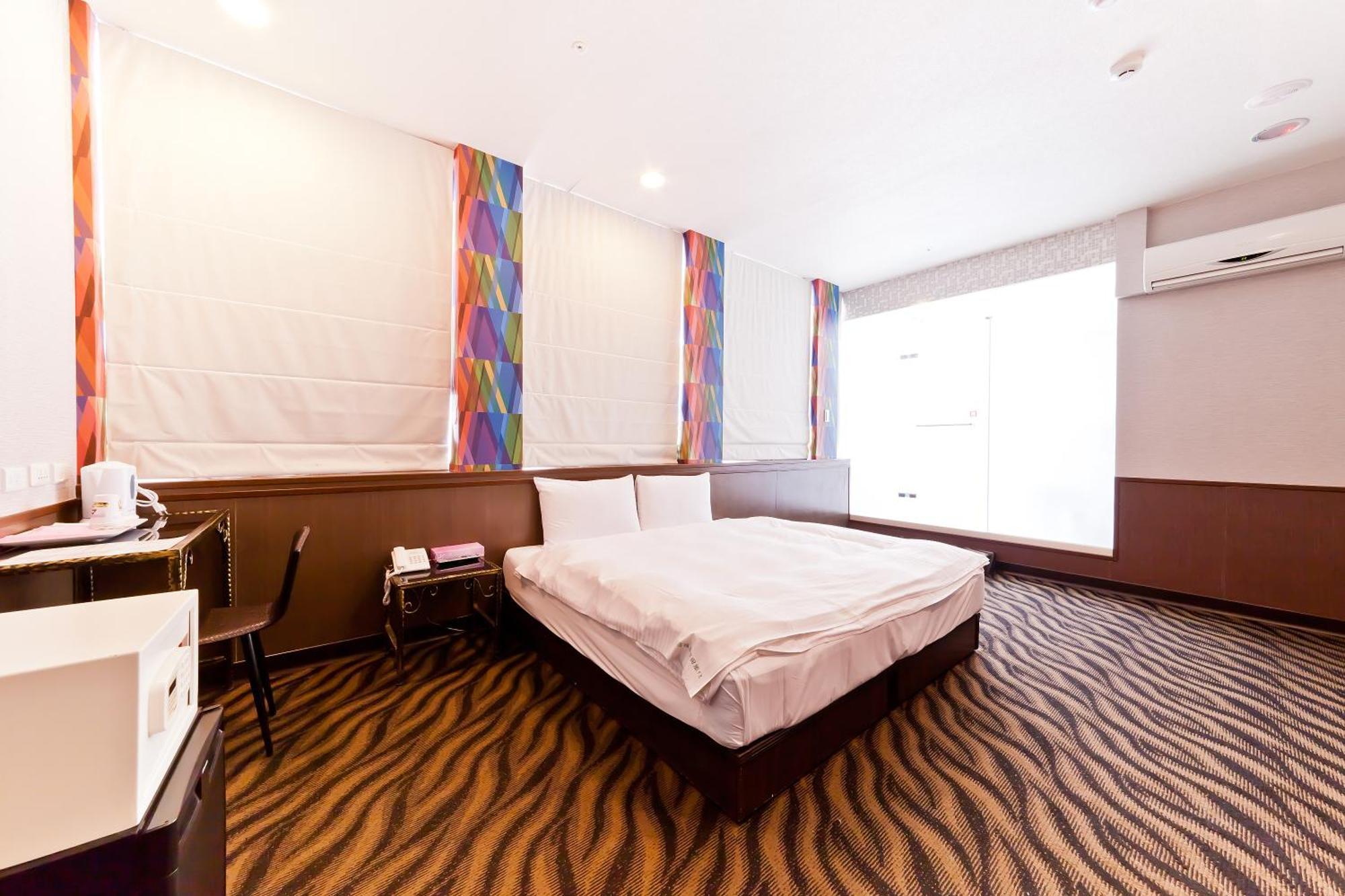 Liho Hotel Hankou Tajpej Kamer foto