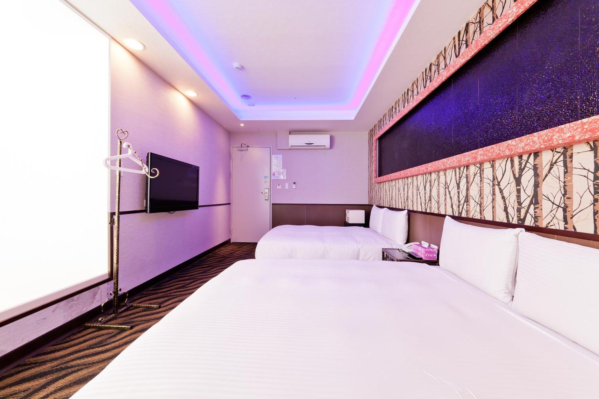 Liho Hotel Hankou Tajpej Kamer foto