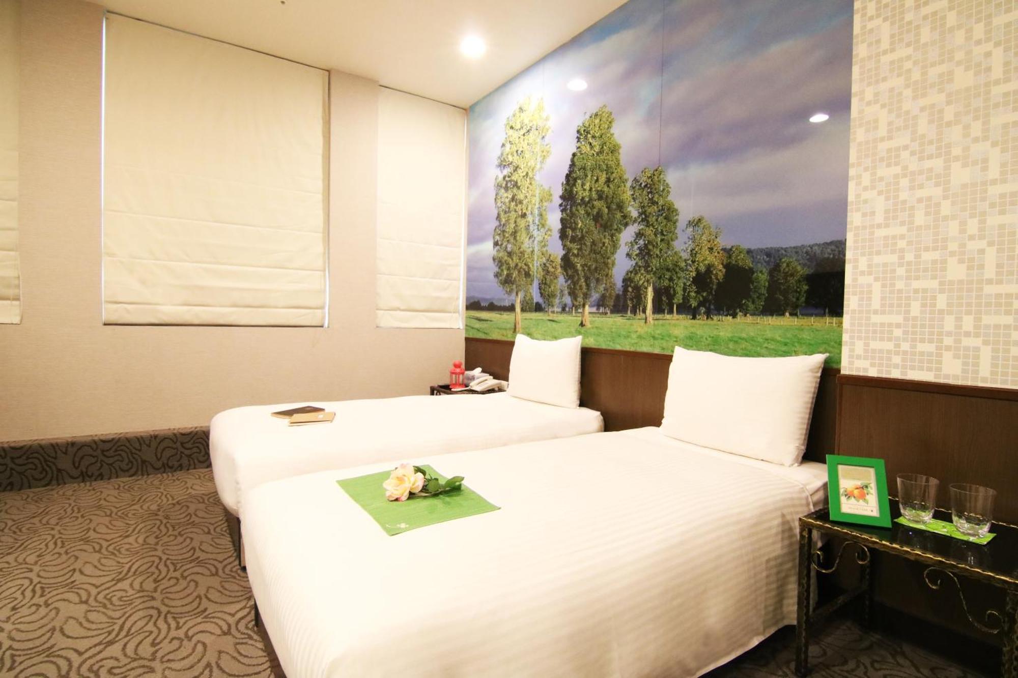 Liho Hotel Hankou Tajpej Kamer foto