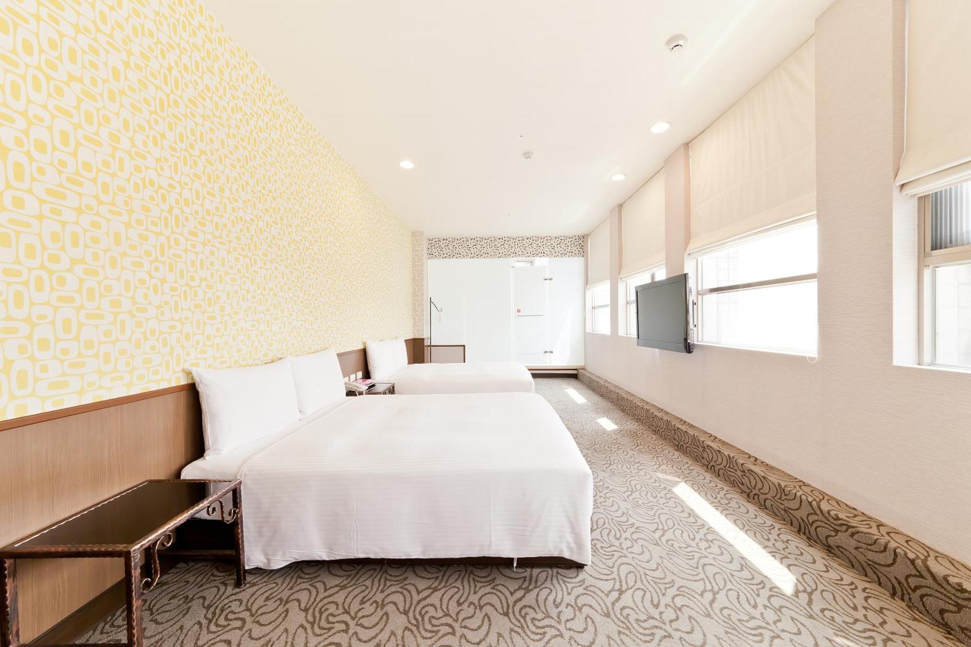 Liho Hotel Hankou Tajpej Kamer foto