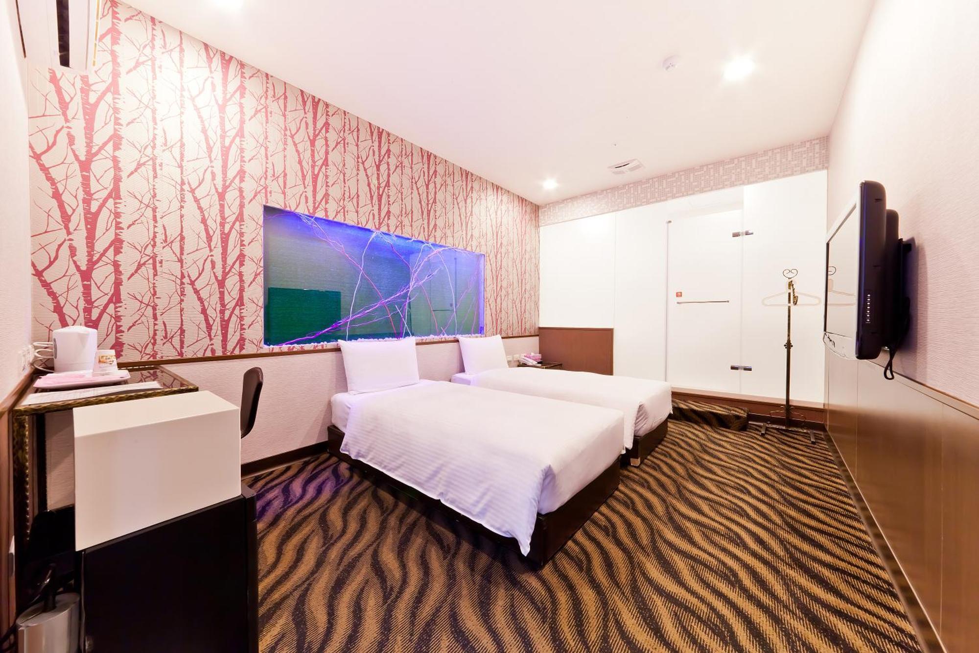 Liho Hotel Hankou Tajpej Kamer foto
