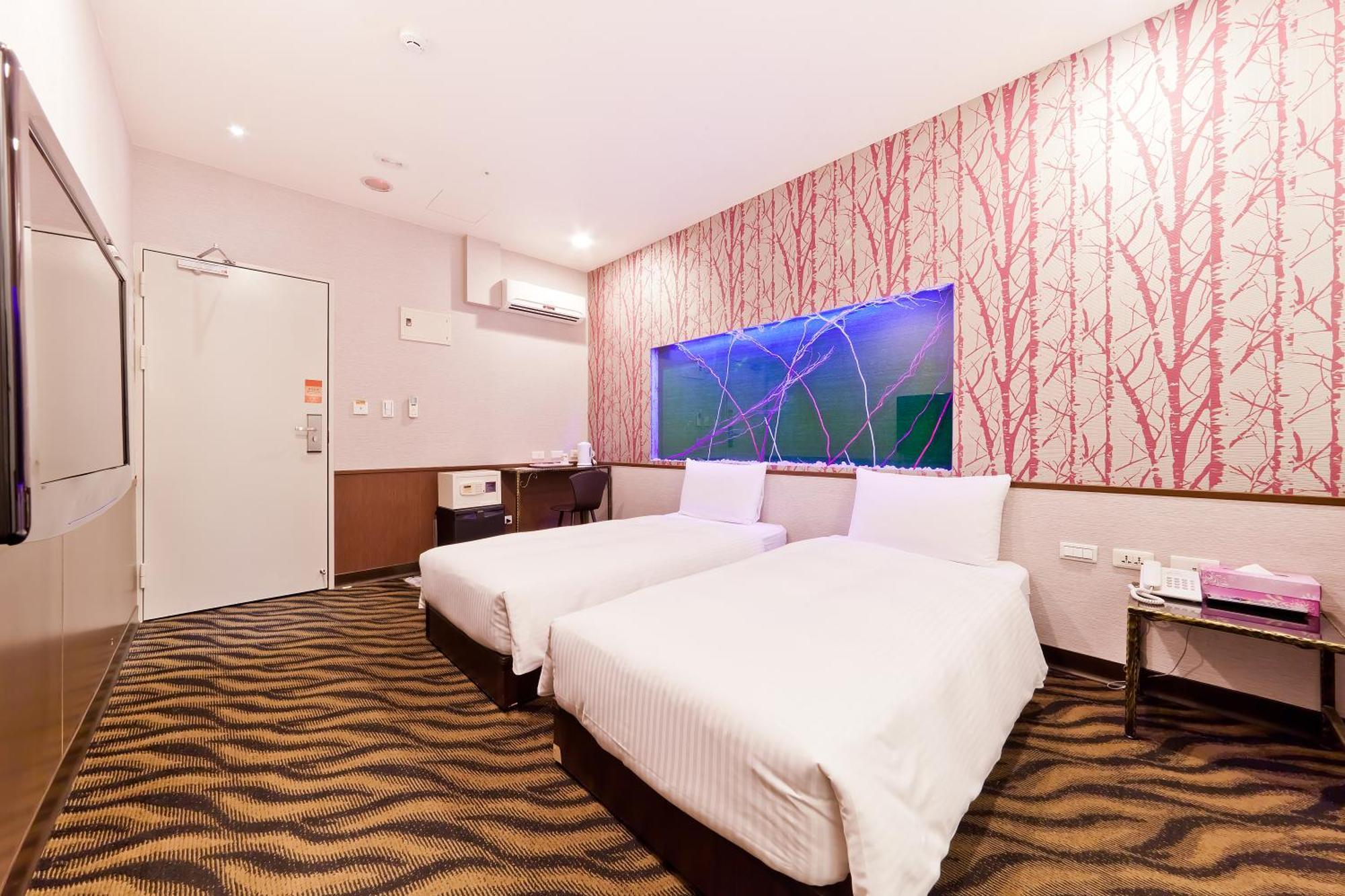 Liho Hotel Hankou Tajpej Kamer foto