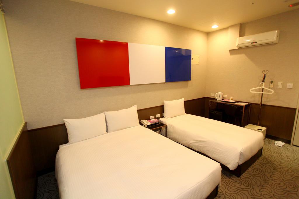 Liho Hotel Hankou Tajpej Buitenkant foto