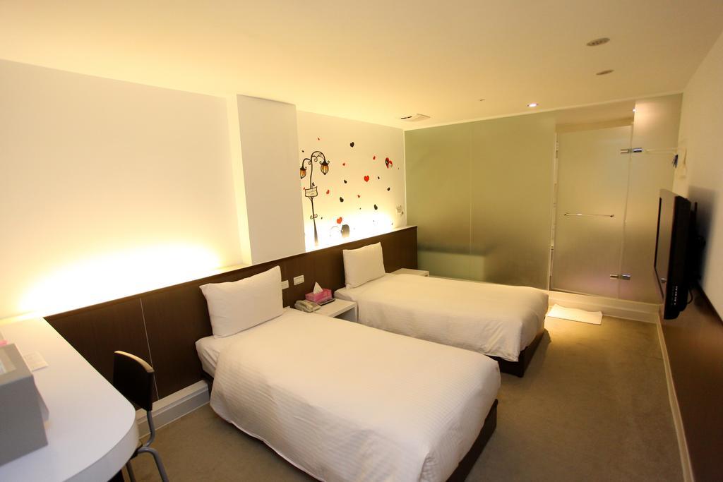Liho Hotel Hankou Tajpej Buitenkant foto